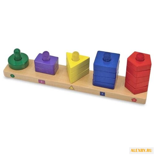 Пирамидка-сортер Melissa & Doug