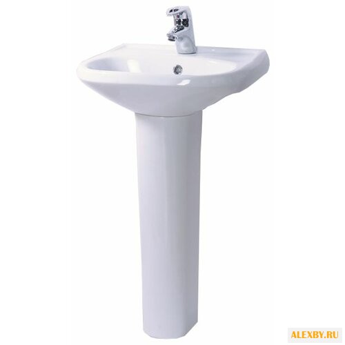 Раковина с пьедесталом 59 см