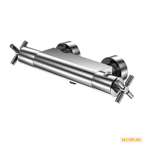 Термостатический двухрычажный