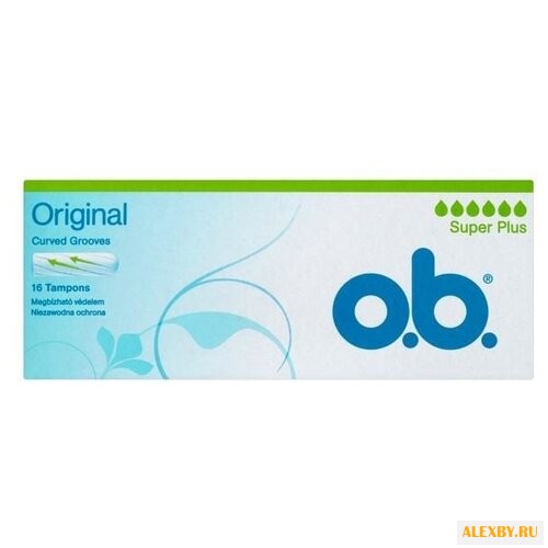 O.b. тампоны Original Super Plus