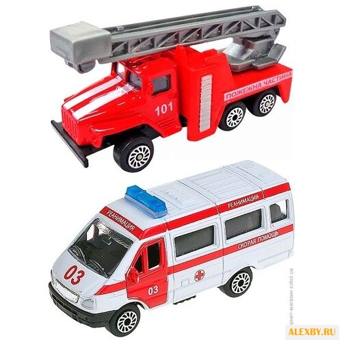 Набор машин ТЕХНОПАРК