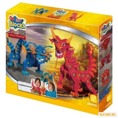 Мягкий конструктор Soft Blocks