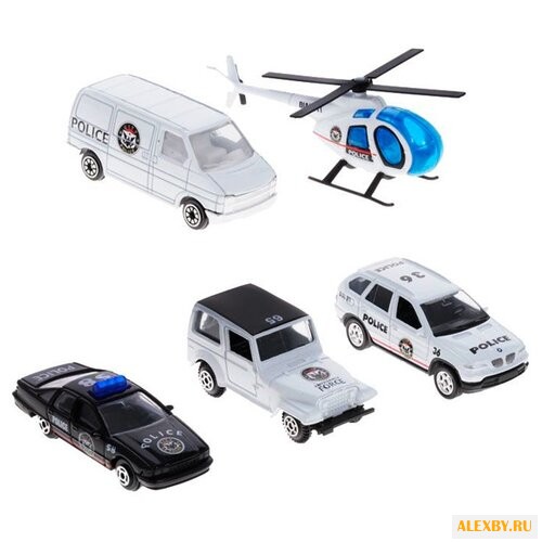 Набор техники Welly Полицейская