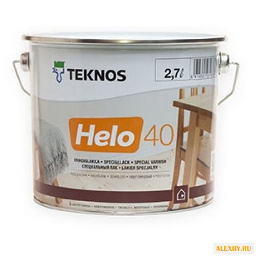 Лак TEKNOS Helo Aqua 40 2.7 л