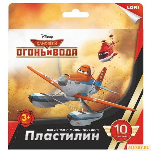 Пластилин LORI Самолеты 10