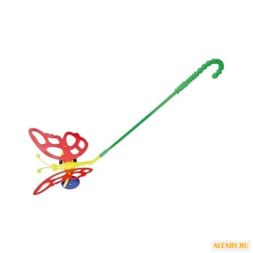 Каталка-игрушка ОГОНЁК Бабочка