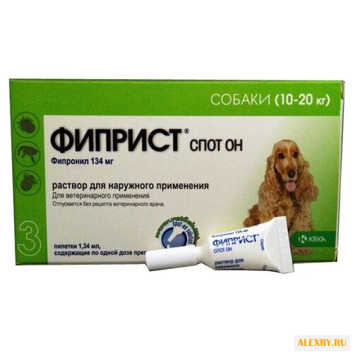 Фиприст KRKA Спот Он Собаки