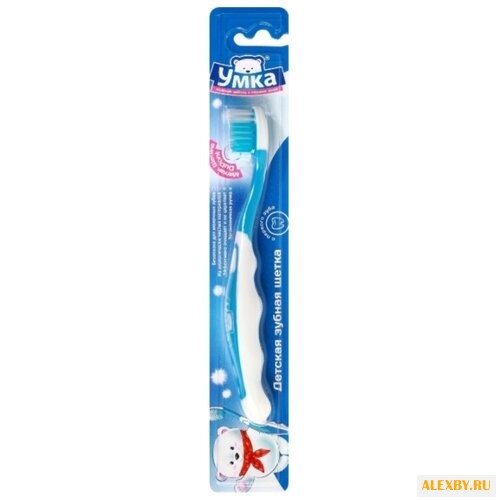 Зубная щетка Умка голубая от