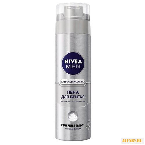 Пена для бритья Серебряная