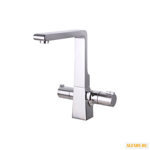 Термостатический двухрычажный