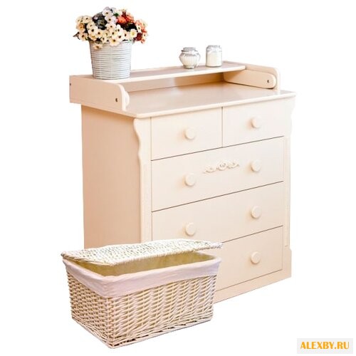 Пеленальный комод Красная