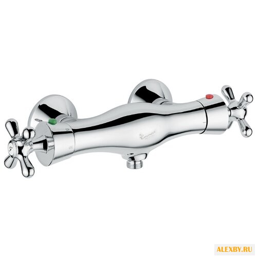 Термостатический двухрычажный