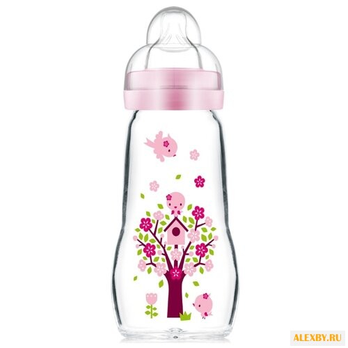 MaM Бутылочка стеклянная Feel