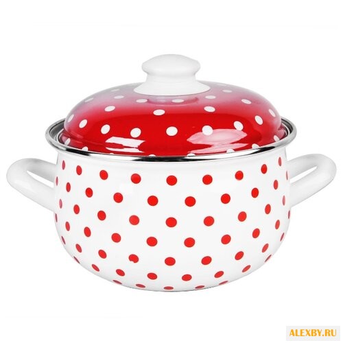 Кастрюля Интерос Горошек 51 л