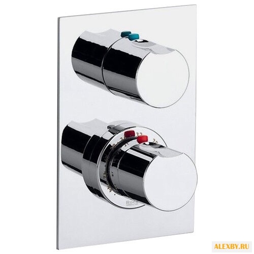 Термостатический двухрычажный