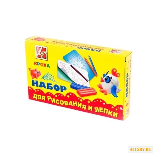 Пластилин Луч Дикие и домашние