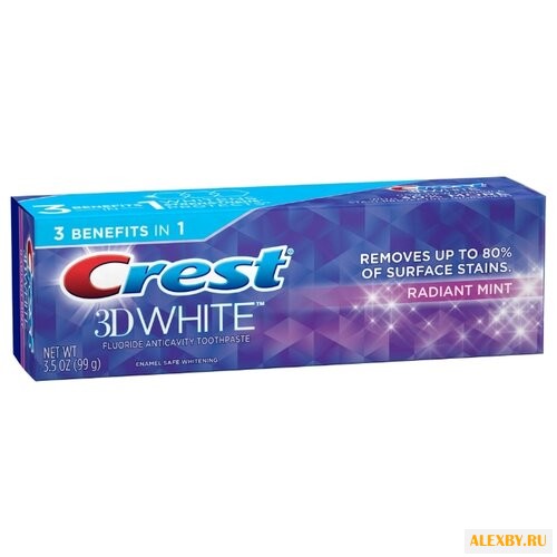 Зубная паста Crest 3D white