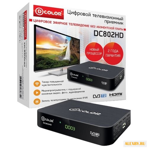 TV-тюнер D-COLOR DC802HD