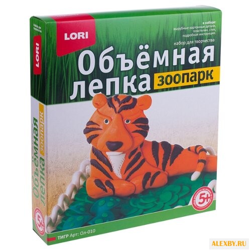 Пластилин LORI Объёмная лепка -