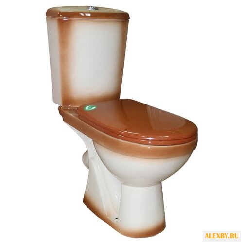 Унитаз ROSA Комфорт коричневый