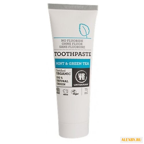 Зубная паста Urtekram Зеленый