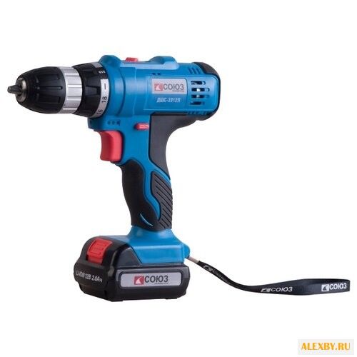 Дрель-шуруповерт СОЮЗ ДШС-3312Л