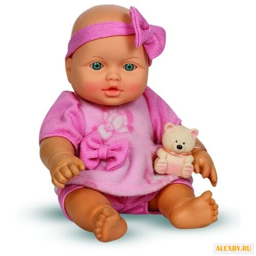 Кукла Весна Малышка с мишуткой