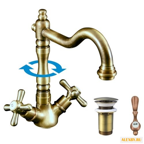 Двухрычажный смеситель для