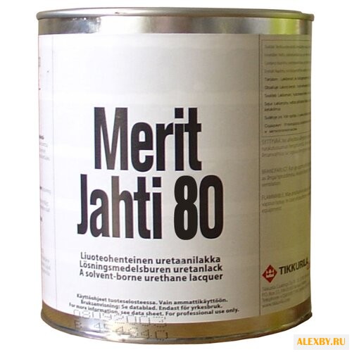 Лак Tikkurila Merit Jahti 80 3 л