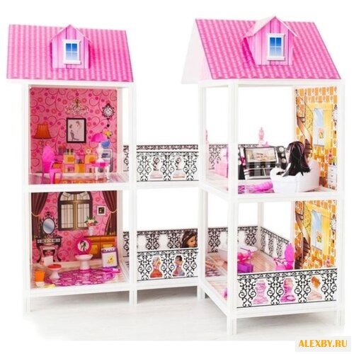PAREMO 2-этажный кукольный дом