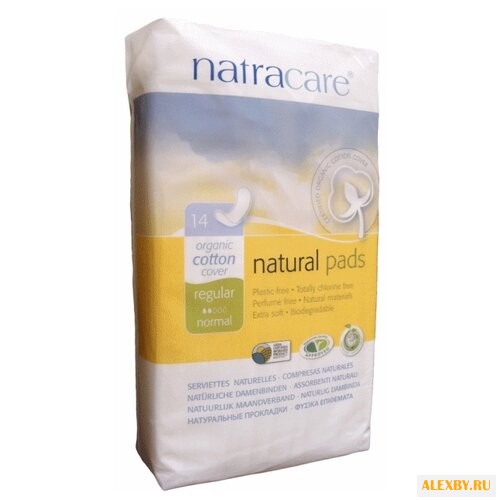 Natracare прокладки Regular