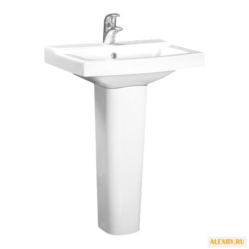 Раковина с пьедесталом 56.5 см