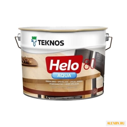 Лак TEKNOS Helo Aqua 80 9 л