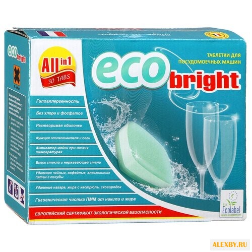 EcoBright All in 1 таблетки
