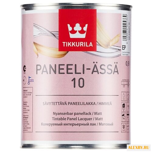 Лак Tikkurila Paneeli Assa 10