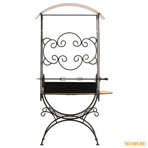 Мангал Doorz с крышей садовый с