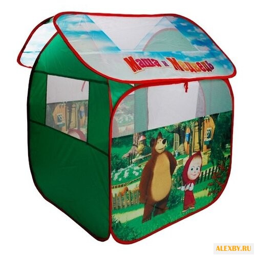 Палатка Играем вместе Маша и