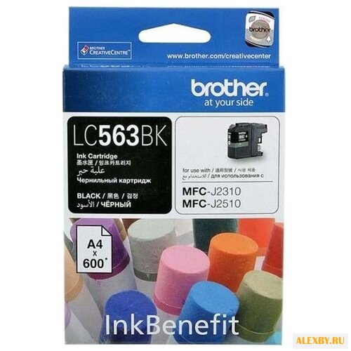 Картридж Brother LC-563BK
