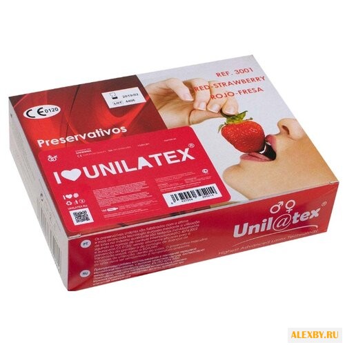 Презервативы Unilatex Strawberry