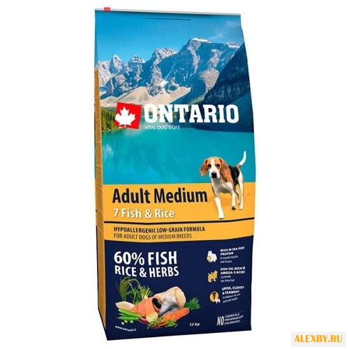 Корм для собак Ontario Adult