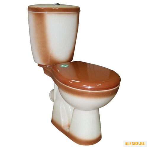 Унитаз ROSA Евро коричневый