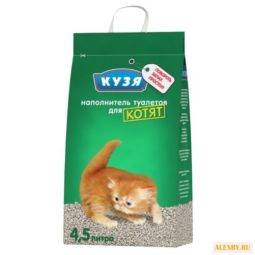 Наполнитель Кузя Для котят 4.5 л