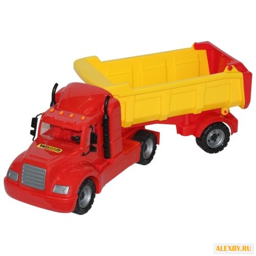 Грузовик Wader с полуприцепом