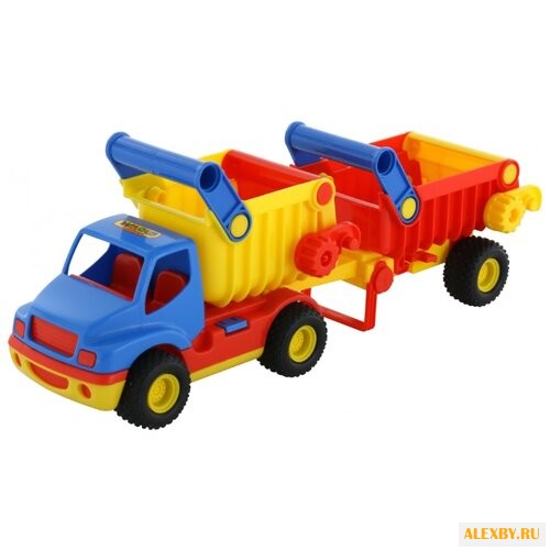 Грузовик Wader с полуприцепом