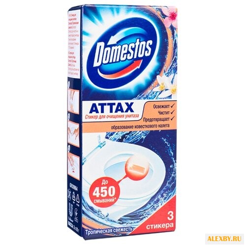Domestos стикер для унитаза
