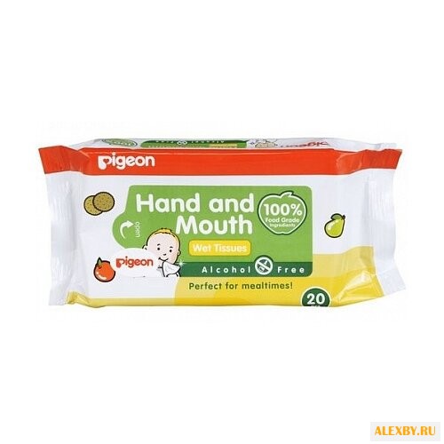 Влажные салфетки Pigeon Для рук