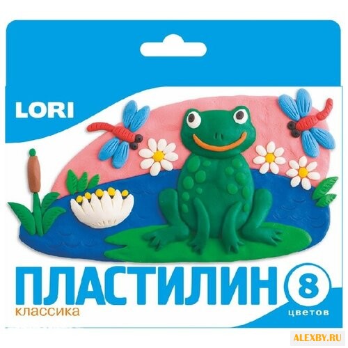 Пластилин LORI Классика 8