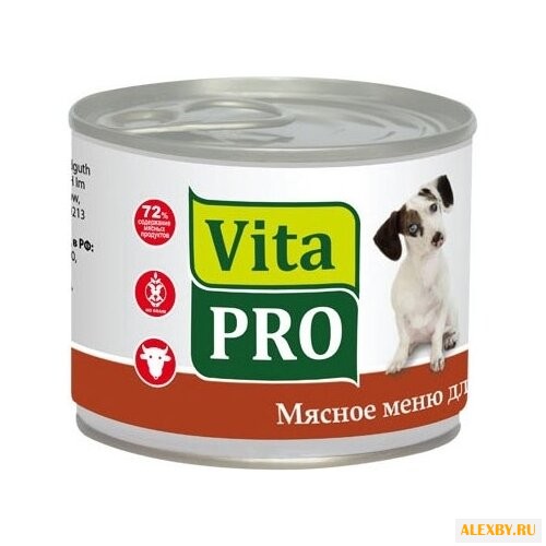 Корм для собак Vita PRO Мясное
