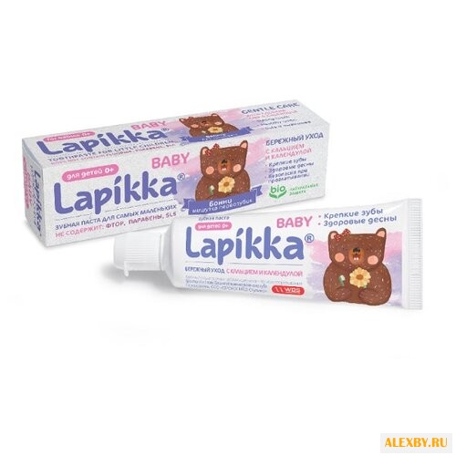 Зубная паста Lapikka бережный