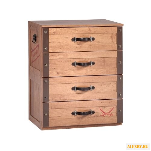 Бельевой комод Cilek Black